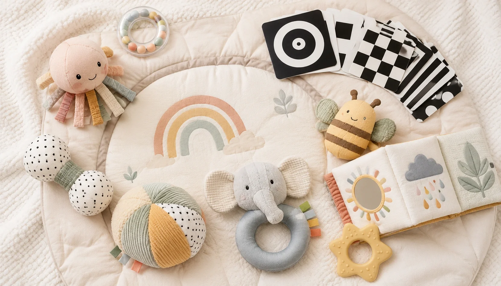 Baby toys for 0-12 months
