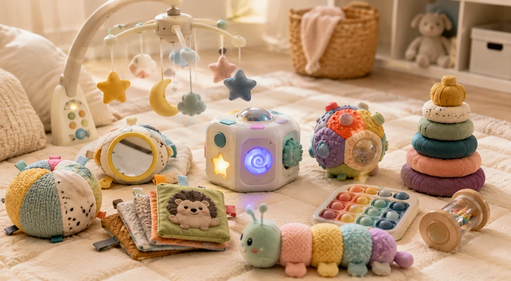 Sensory toys for babies